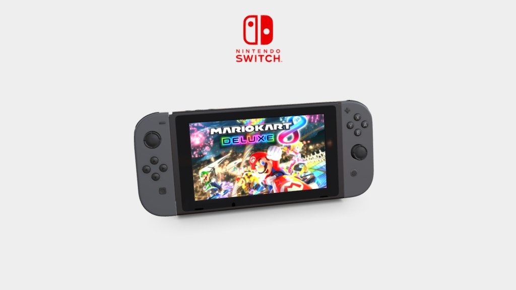 Introducing Nintendo Switch! In addition to providing single and multiplayer thrills at home, the Nintendo Switch system also enables gamers to play the same title wherever, whenever and with whomever they choose. The mobility of a handheld is now added to the power of a home gaming system to enable unprecedented new video game play styles.

More information is available at https://www.nintendo.com/switch.

Nintendo Switch is a trademark of Nintendo.

Model by shaderbytes - The Nintendo Switch - Buy Royalty Free 3D model by Virtual Studio (@virtualstudio) 3d model