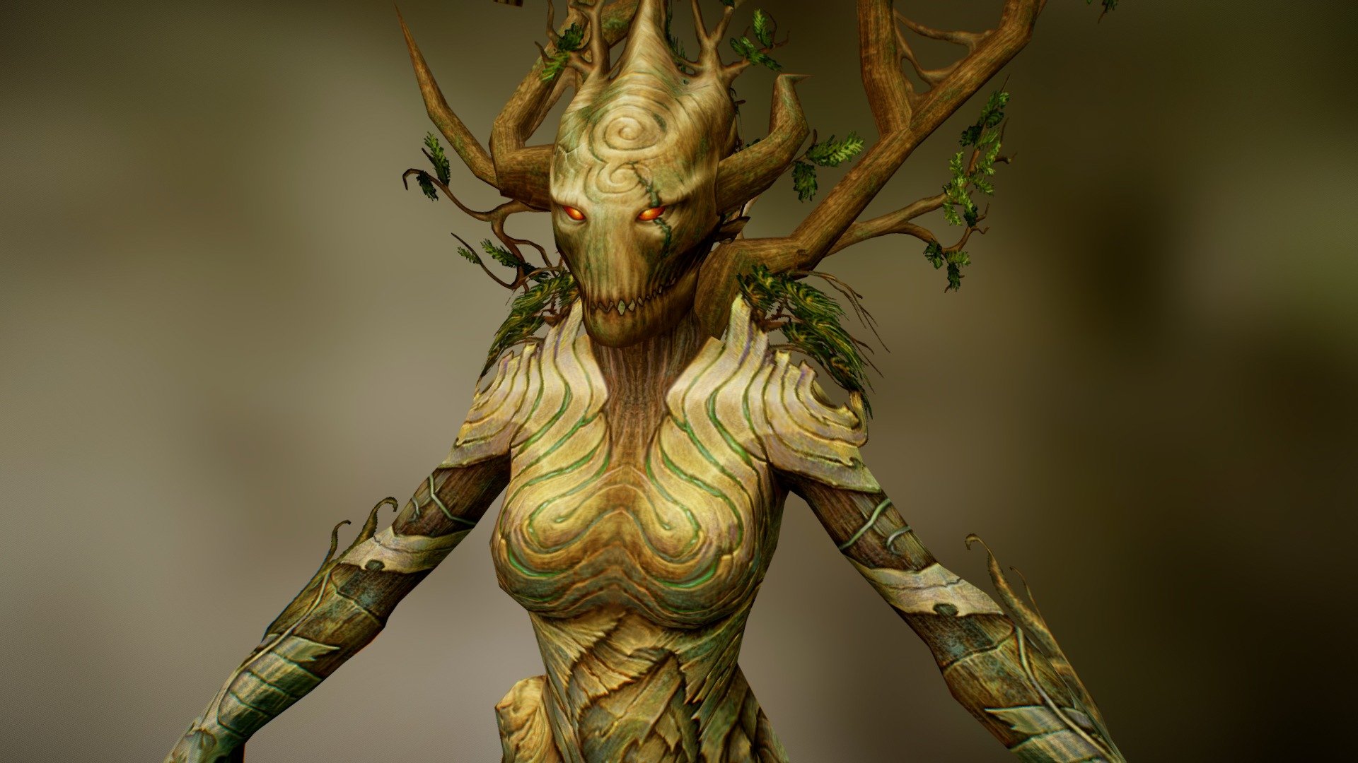 Enemy made for Warhammer Online. 2009
Modeled in 3ds Max
Textured in Bodypaint 3D and Photoshop - WAR - Dryad - 3D model by Kurtis Smith (@xenobond) 3d model