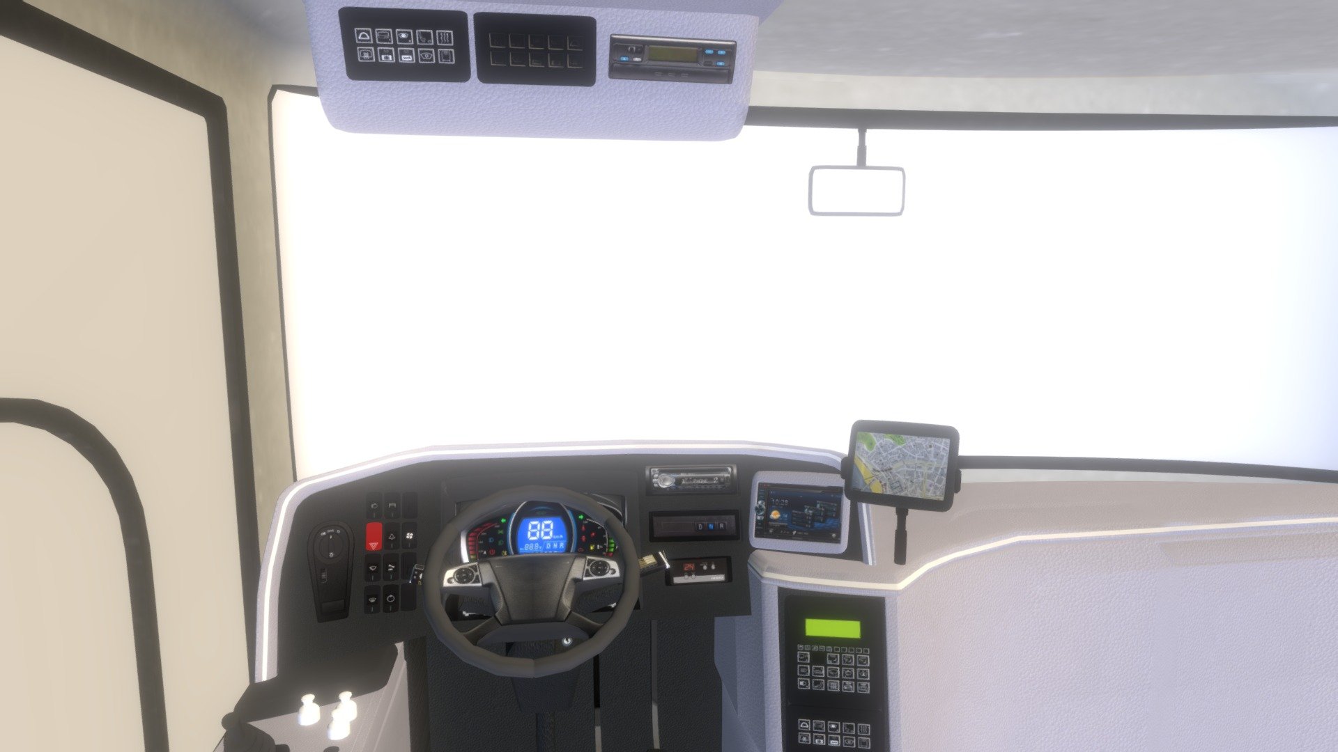 Game ready bus interior. Modelled in Blender3D. Textured in Substance Painter. I modelled it for lowpoly mobile games for First Person Preview gameplay.
 It is quite low-poly and ready to use. If you use it in your game, you will be pleased so do I. Dont forget to follow me on my social media accounts. Links in Bio 3d model