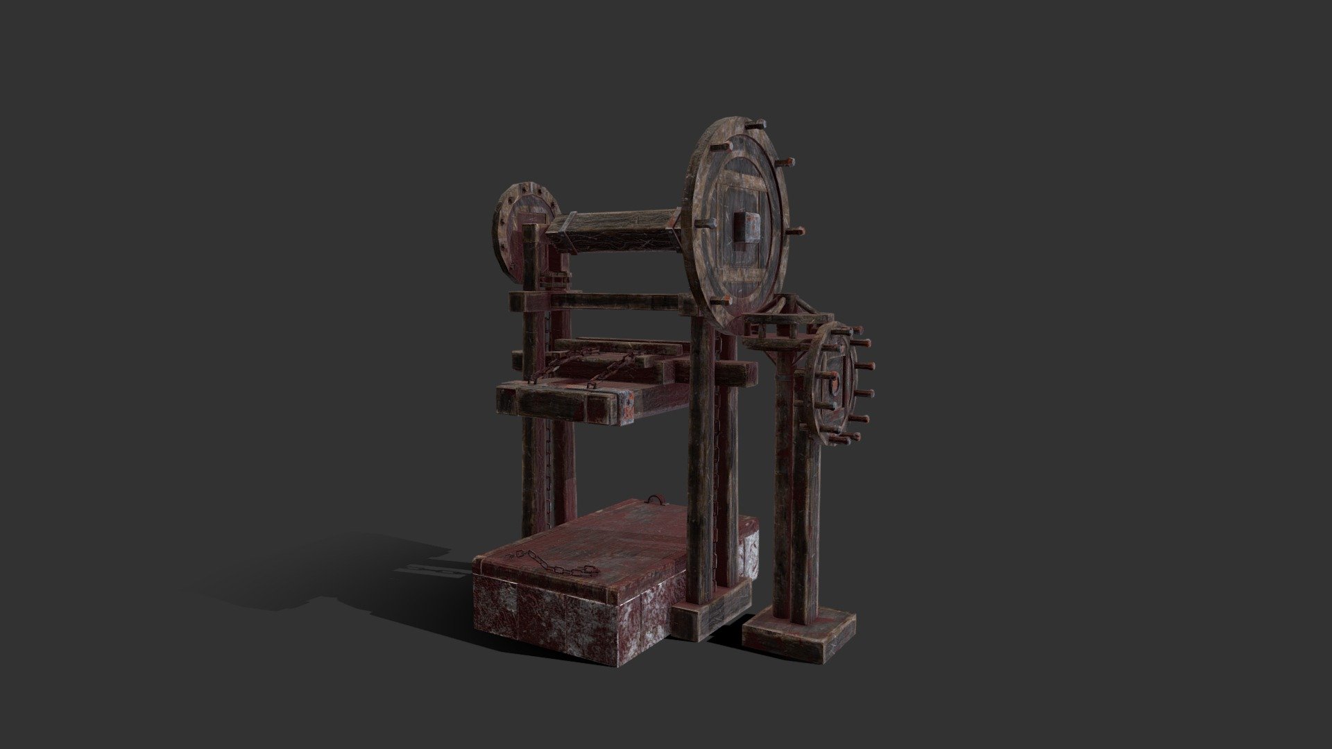 Model made in a Blender and textured with Substance Painter 3d model