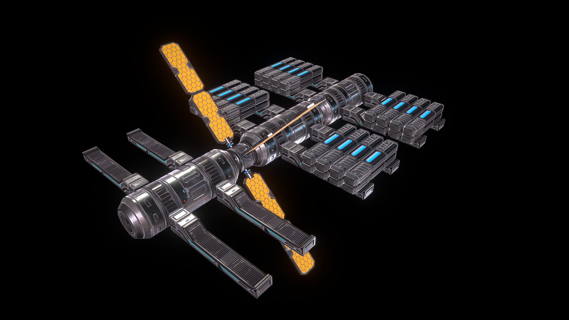 For more information visit: Ebal Studios - Space Stations Creator Modules Assembly - 3D model by Ebal Studios (@EbalStudios) 3d model