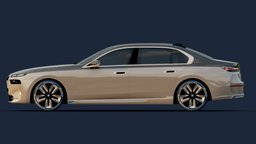 3d Model BMW I7 bmw, drive, sustainable, luxury, security, comfort, innovations, mobility, i7, design, technology, car, electric