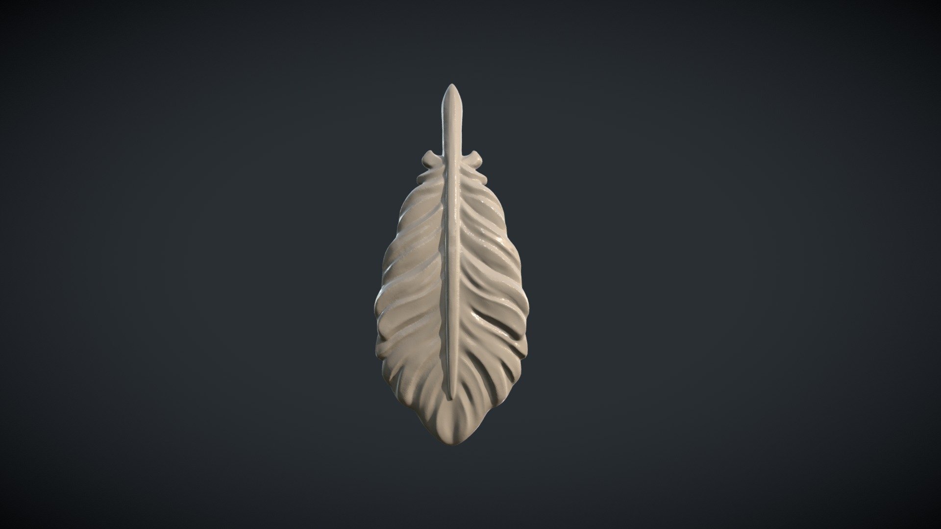 Print ready feather.

Measure units are millimeters, it is about 4 cm in Height.

Mesh is manifold, no holes, no inverted faces, no bad contiguous edges.

The model consists of 159706 triangular faces. 

Available formats: .blend, .stl, .obj, .fbx - Bird Feather - Buy Royalty Free 3D model by Skazok 3d model