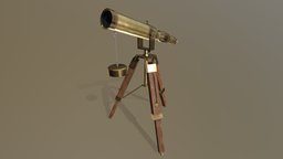 Antique Telescope 