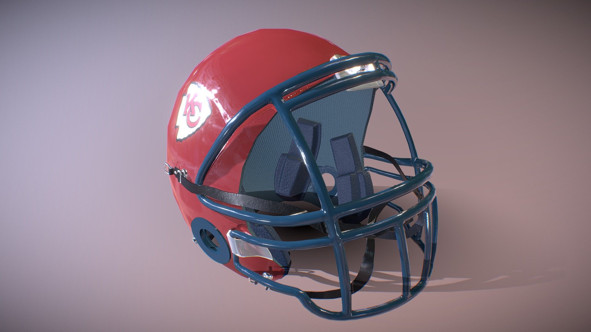 A protection item for the head that belongs to one of my favourite sports: american football 3d model