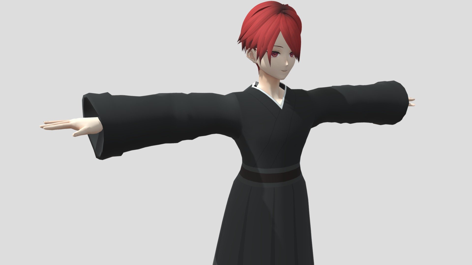 Model preview



This character model belongs to Japanese anime style, all models has been converted into fbx file using blender, users can add their favorite animations on mixamo website, then apply to unity versions above 2019



Character : Samurai

Verts:20520

Tris:30032

Fifteen textures for the character



This package contains VRM files, which can make the character module more refined, please refer to the manual for details



▶Commercial use allowed

▶Forbid secondary sales



Welcome add my website to credit :

Sketchfab

Pixiv

VRoidHub
 - 【Anime Character / alex94i60】Samurai - Buy Royalty Free 3D model by 3D動漫風角色屋 / 3D Anime Character Store (@alex94i60) 3d model