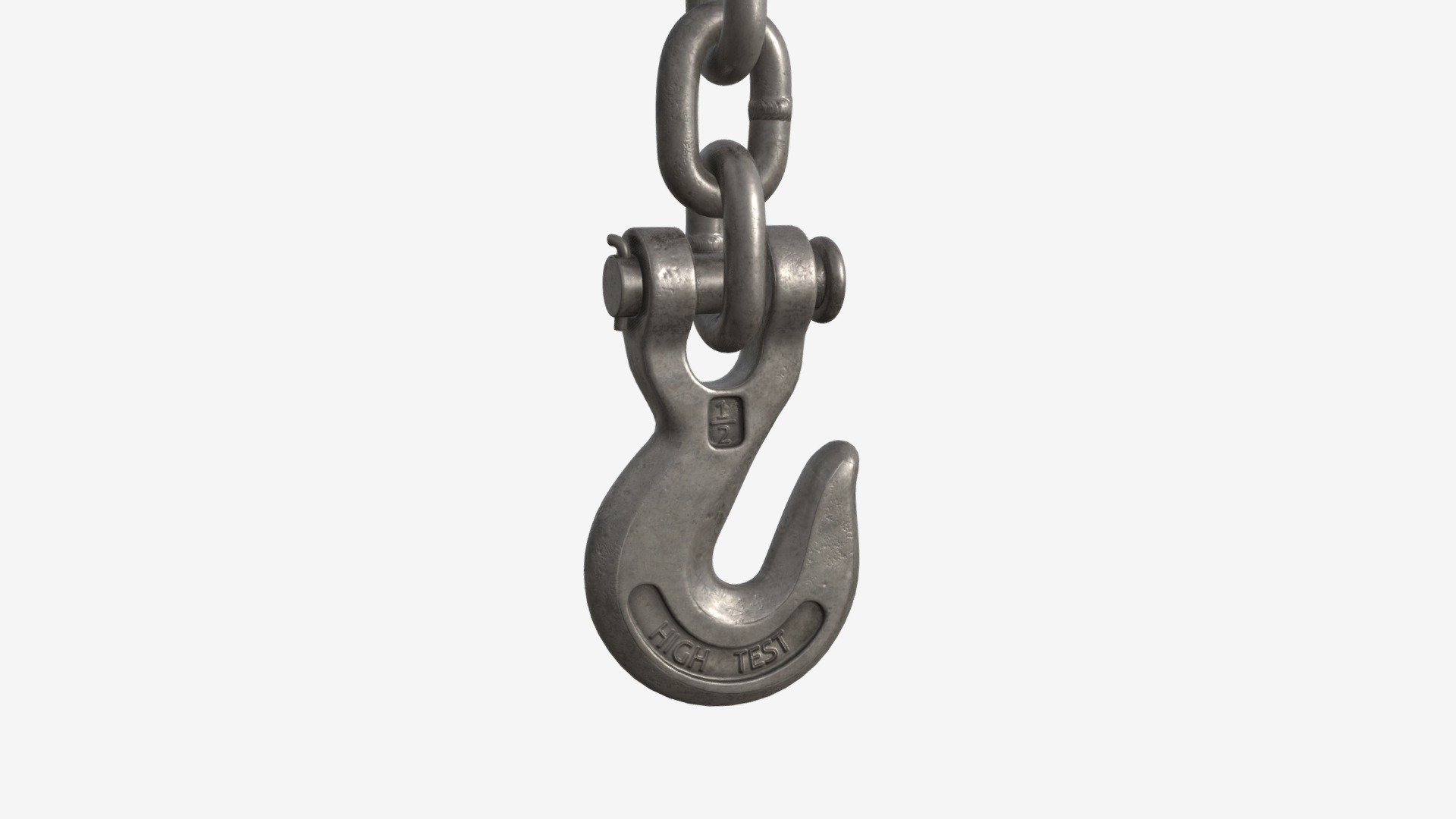 Metal Hook with Chain - Buy Royalty Free 3D model by HQ3DMOD (@AivisAstics) 3d model