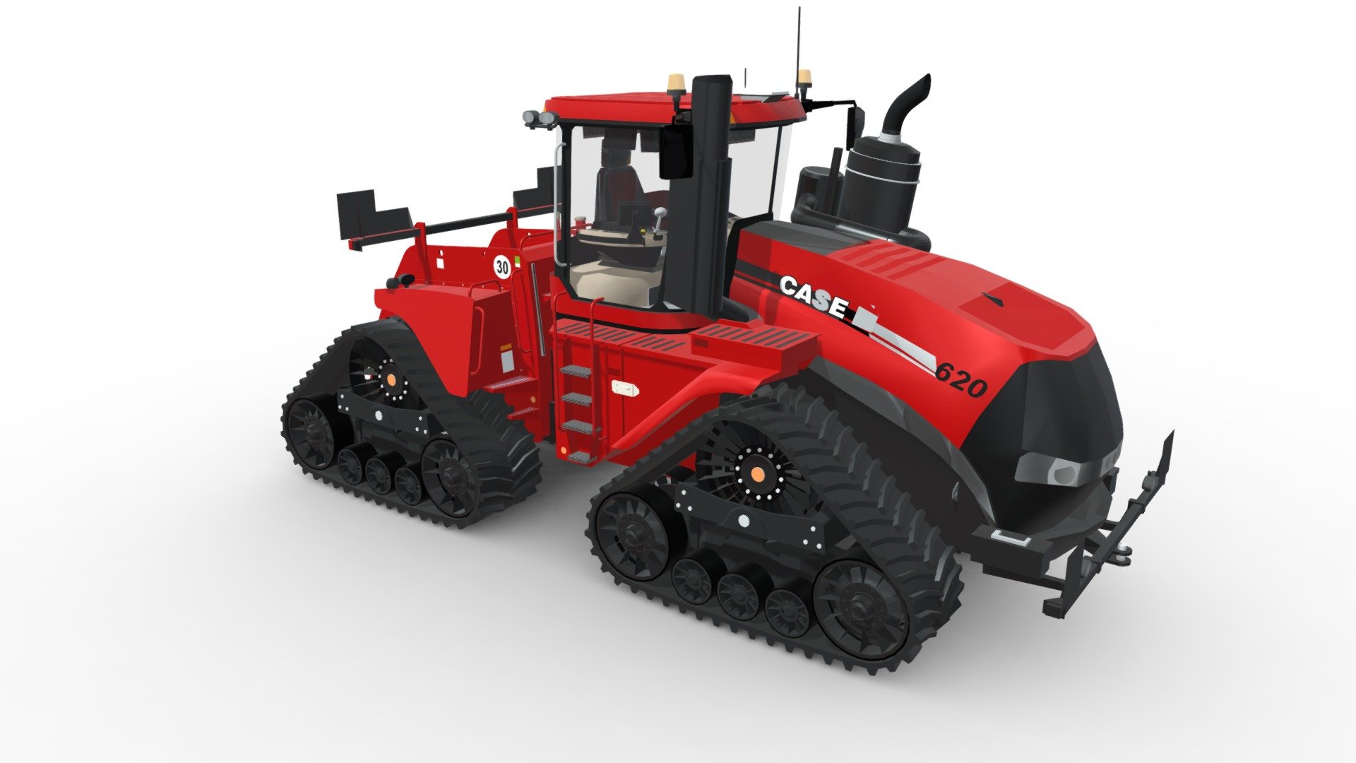 The description provides additional information about the 3D model. It can include details about the model's specifications, usage, or any other relevant information. Here's an example description for a Quadtrac 620 model:

&ldquo;Model of the Quadtrac 620, a powerful agricultural tractor designed for heavy-duty field operations. This 3D model accurately represents the details and features of the real Quadtrac 620, including its robust tracks and advanced engineering. Ideal for use in agricultural simulations, animations, or educational content related to modern farming equipment 3d model
