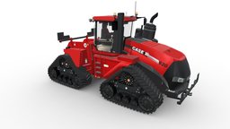 3d Model agricultural tractor machinery, equipment, tractor, farm, 620, agriculture, 3d, vehicle, model, quadtrac