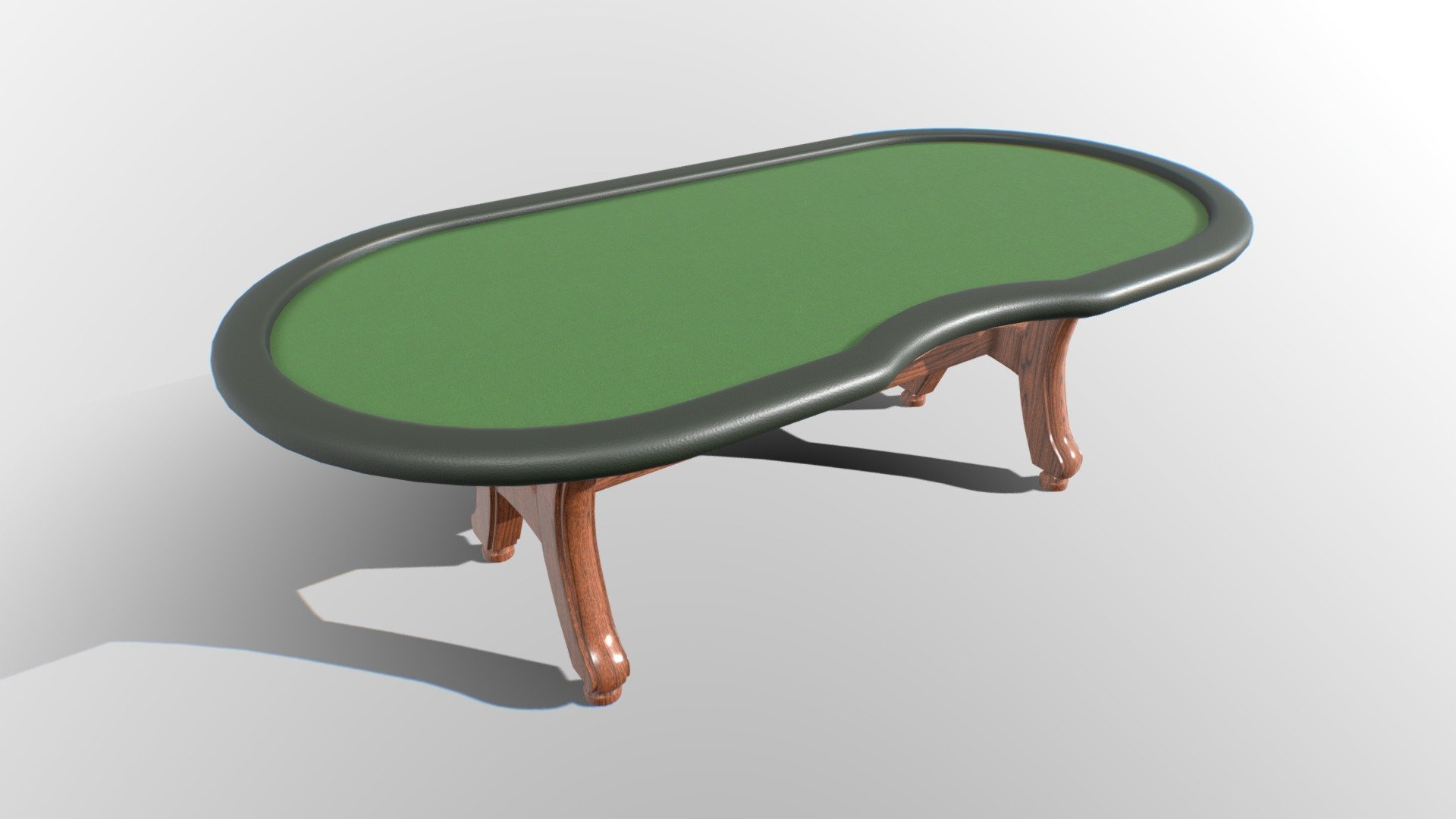A Table for playing-card games 3d model
