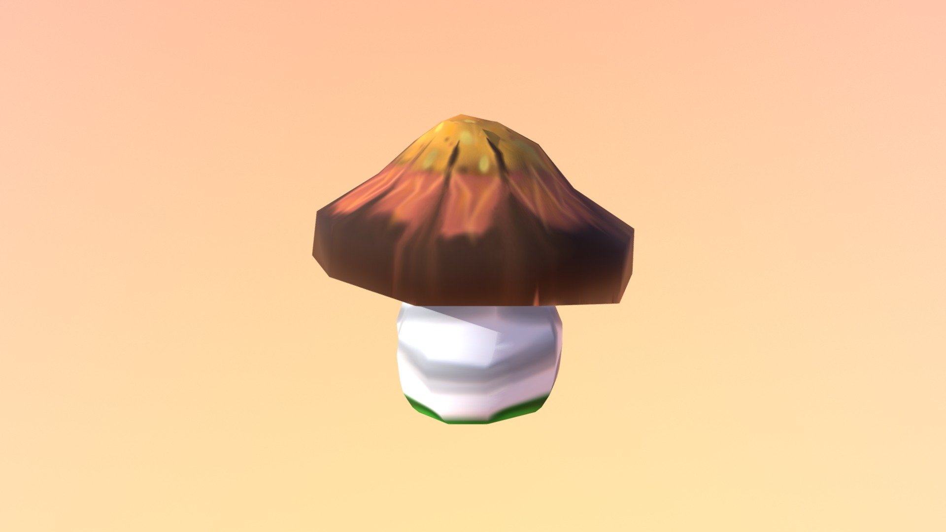A little mushroom house !! under 200 Polys - House - 3D model by Loveridge Designs (@MLGISMYNAME1) 3d model