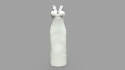 Cutouts Long Bandage Dress 6 Textures red, white, long, with, dress, straps, bandage, womens, beige, outfit, evening, gauze, pbr, lowpoly, low, poly, female, blue, black, cutouts
