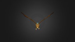 Giant Eagle dd, eagle, dragons, dungeons, handpainted, lowpoly, 3dmax