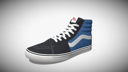 shoe, fashion, beauty, clothes, rubber, footwear, vans, sneakers, apparel, sk8-hi, character, human, sport, clothing