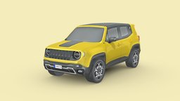Jeep Renegade 2019 modern, vehicles, transportation, ford, cars, suv, drive, rally, jeep, classic, offroad, renegade, yellow, off-road, jimny, jeepwrangler, american-car, car, jeep3d, offroad-vehicle, offroad-car, jeep-renegade, off-road-vehicle, neo-retro