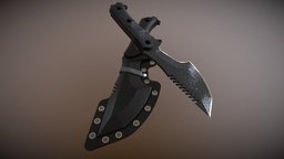 Brimob Tracker Knife tracker, knifes, knifemaker, knife-blade, knife-game, knife-props, d-tracker, knife, military