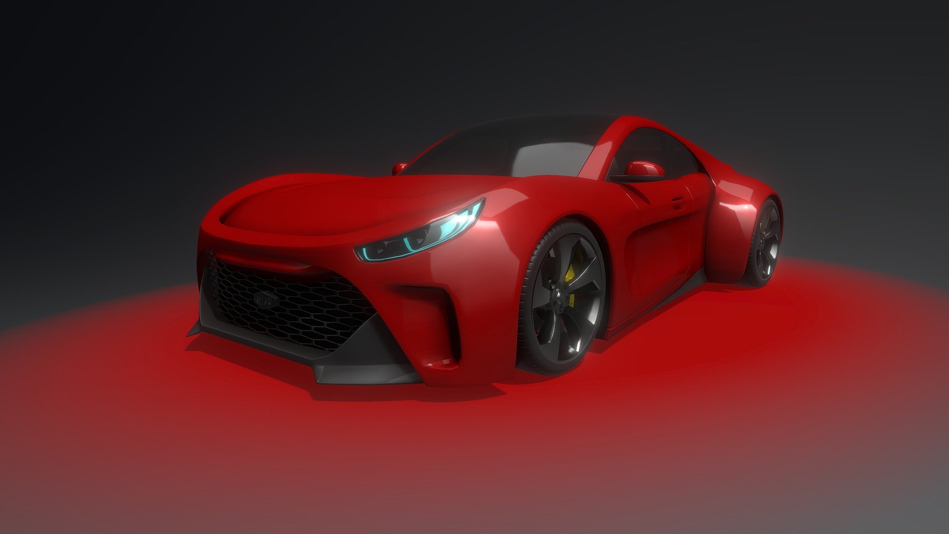 Includes high resolution mesh in the additional file.

UV Mapping only for the brakes and the tires.

Check the renderings here: https://www.artstation.com/artwork/3oN5ZD - SportsCar - Buy Royalty Free 3D model by Render Blue (@pablojcd) 3d model