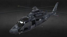 Dolphin Helicopter (AS-365/Harbin Z-9) chopper, eurocopter, aircraft, civil-aircraft, helicopter
