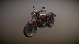 Honda VRX400 motorcycle, honda, motorcycle-old, hardsurface