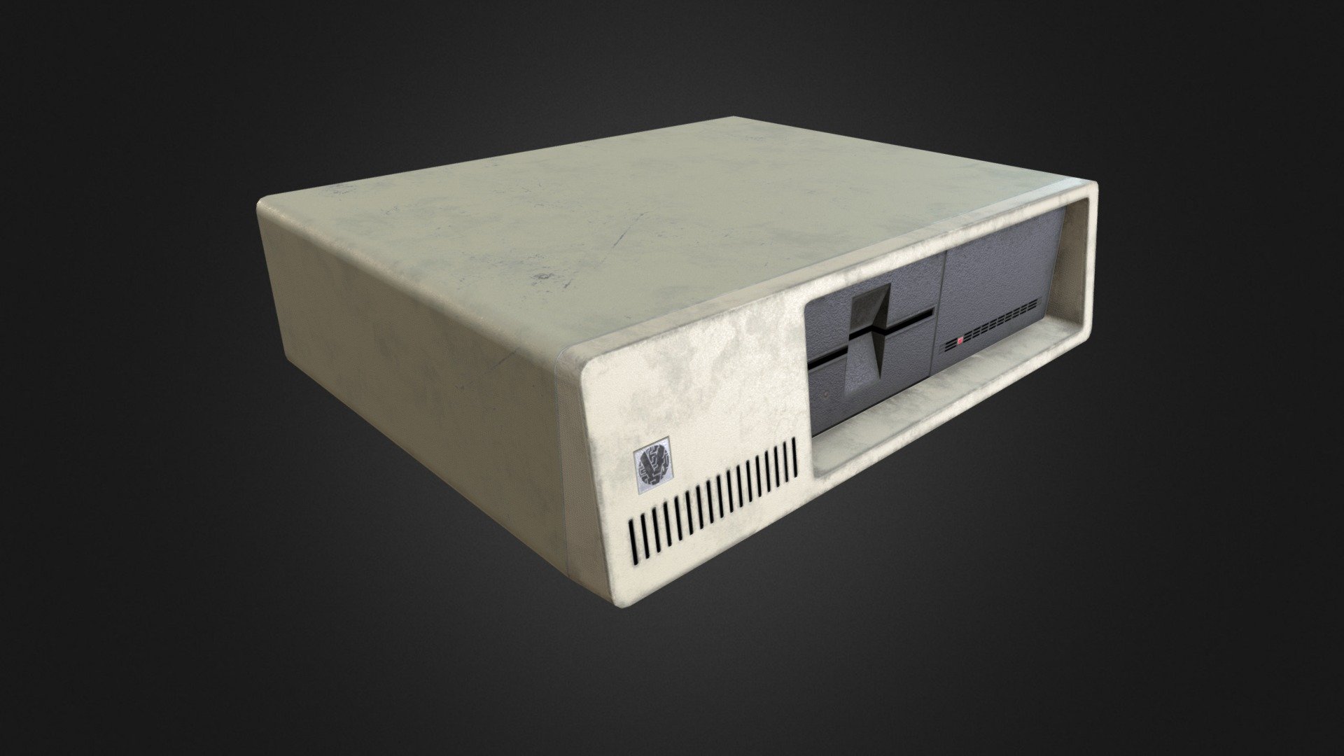 80's Personal Computer System Unit is a 3d lowpoly model inspired in IBM PC 5150, has been modeled in Blender with hardsurface workflow, and textured in Substance Painter with 4k textures. This model has 786 tris 3d model