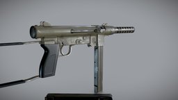 Smith & Wesson M76 smith, wesson, weapon, gun, smg, smg-submachine-gun