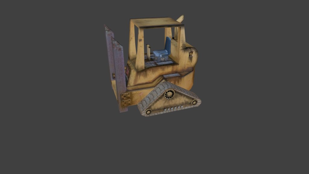 Another Oldie, I made this low poly game prop back in 2008, it was for a simple puzzle game where you pushed around crates to get through a warehouse 3d model