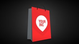 Shopping Bag office, shopping, bag, graphic, corporate, branding, identity, graphic-design, desgner, design, corporate-identity