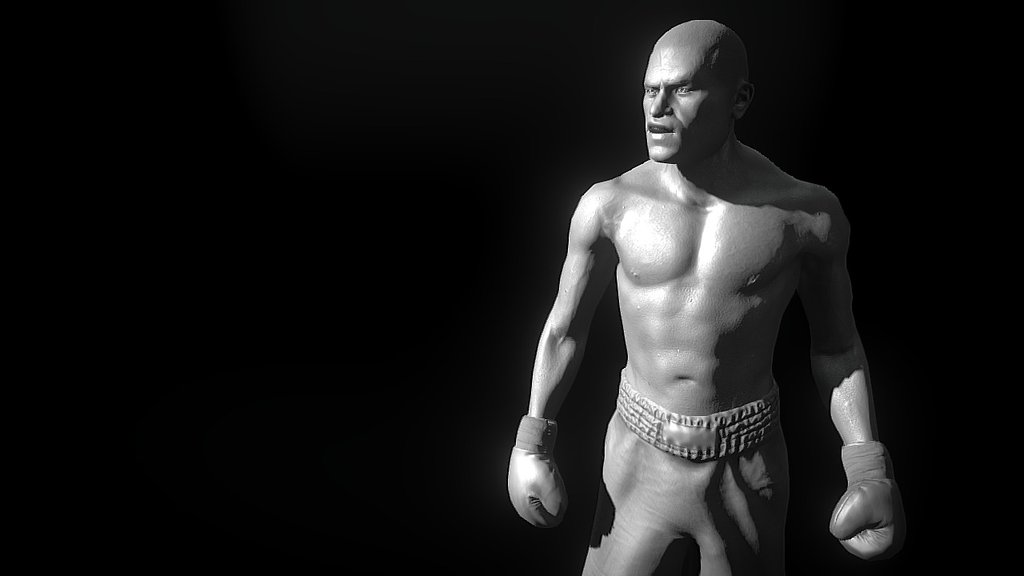 Boxer - 3D model by Steve Vang (@stevevang) 3d model