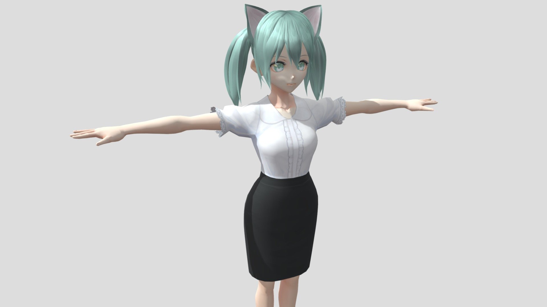 Model preview



This character model belongs to Japanese anime style, all models has been converted into fbx file using blender, users can add their favorite animations on mixamo website, then apply to unity versions above 2019



Character : Female005

Verts:19599

Tris:27534

Fifteen textures for the character



This package contains VRM files, which can make the character module more refined, please refer to the manual for details



▶Commercial use allowed

▶Forbid secondary sales



Welcome add my website to credit :

Sketchfab

Pixiv

VRoidHub
 - 【Anime Character】Female005 (Unity 3D) - Buy Royalty Free 3D model by 3D動漫風角色屋 / 3D Anime Character Store (@alex94i60) 3d model
