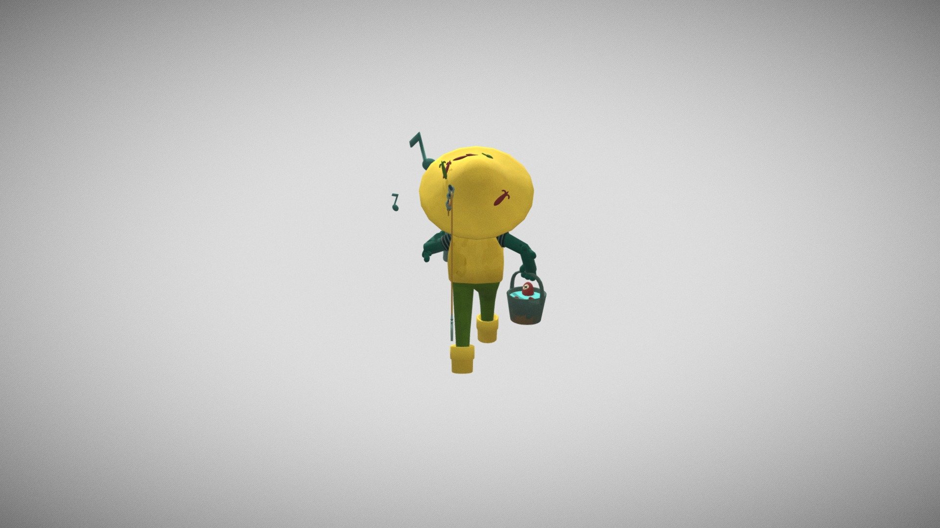 Little project based on Salomé Lysimaque Chapuis's concept (https://www.instagram.com/p/B8HdztiCz5Z/) 

Modeling and animation in blender

Had a lot of fun on it ! - Cormoran Fisherman - 3D model by melanie.lhuillier 3d model