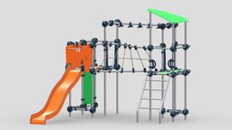 Lappset Cesium tower, frame, bench, set, children, child, gym, out, indoor, slide, equipment, collection, play, site, vr, park, ar, exercise, mushrooms, outdoor, climber, playground, training, rubber, activity, carousel, beam, balance, game, 3d, sport, door
