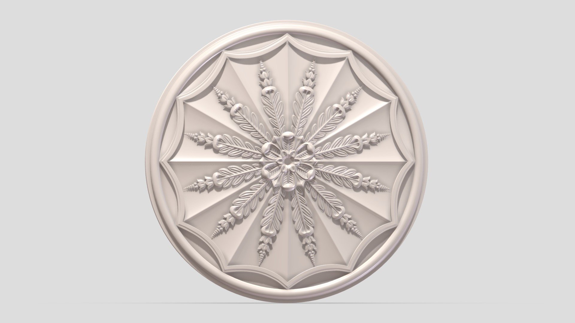 Hi, I'm Frezzy. I am leader of Cgivn studio. We are a team of talented artists working together since 2013.
If you want hire me to do 3d model please touch me at:cgivn.studio Thanks you! - Classic Ceiling Medallion 59 - Buy Royalty Free 3D model by Frezzy3D 3d model