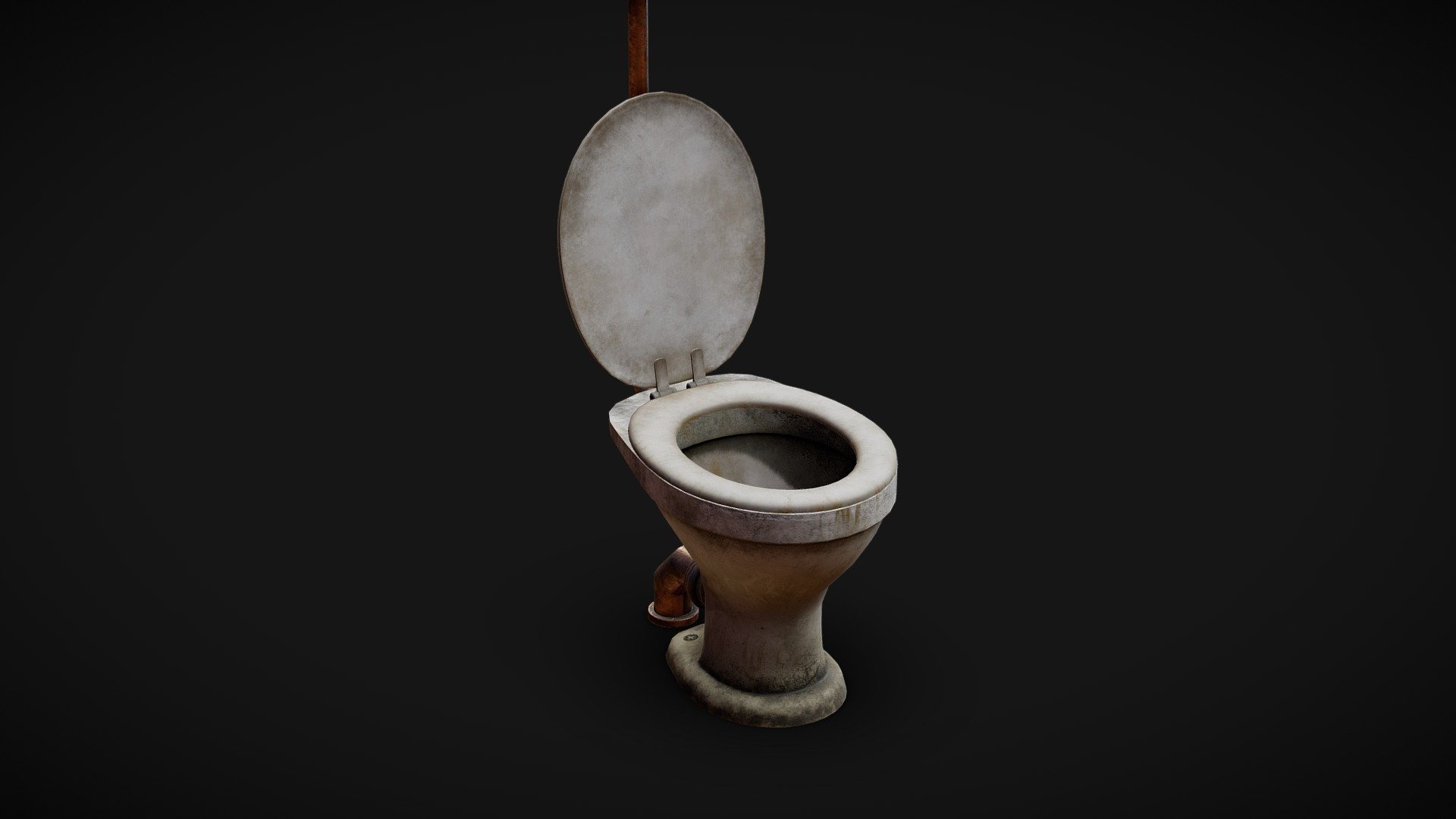Old toilet for game prepared in Blender and textured in Substance Painter.

Triangles: 5400
Vertices: 2845 - Old toilet - 3D model by rendto 3d model