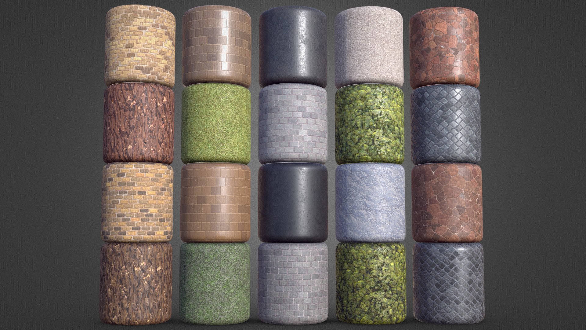 Some textures I made in Substance Designer for a Ludum dare game I worked on with https://twitter.com/Weaver_Dev and https://twitter.com/Wabbaboy
The game didn't see it through tho, but I hope you'll find them usefull! - LD Textures - Download Free 3D model by soidev 3d model