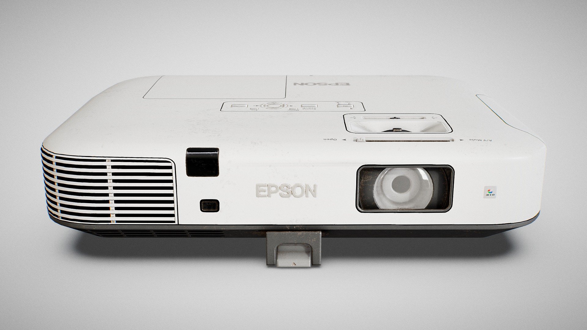 3D model of an Epson Powerlight 1960W projector made using reference pictures.

3D Models:





Modeled with Blender 2.80 Beta.




Lowpoly (1.8K verts).




BLEND, FBX, OBJ, STL and DAE formats.



Textures:





Created with Substance Painter.




4K 8-bit PNG format.




PBR Metal/Roughness standard.


 - Projector - Epson Powerlight 1960W - Buy Royalty Free 3D model by Fabio Orsi (@fabioorsi) 3d model
