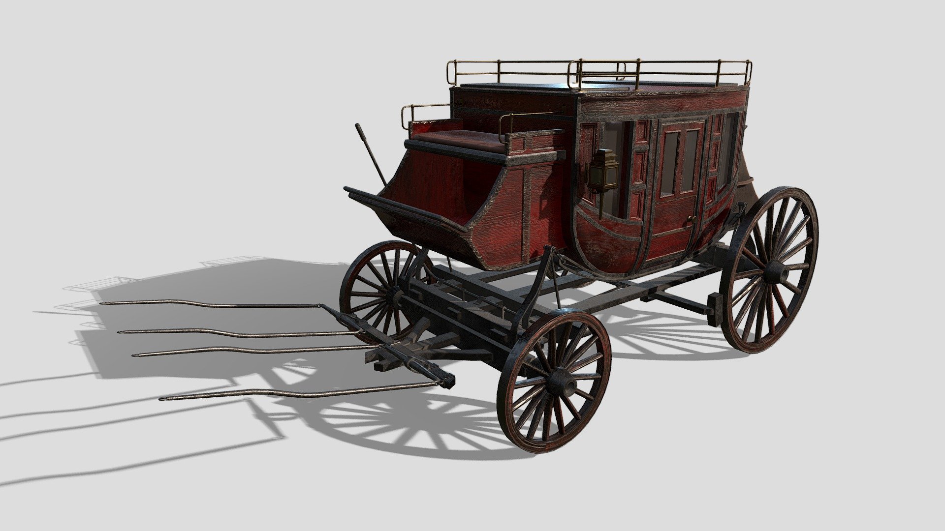 Detailed Description Info:


Model: carriage


Media Type: 3D Model


Geometry: Quads/Tris


Polygon Count: 12069


Vertice Count: 13683


Textures: Yes


Materials: Yes


Rigged: No


Animated: No


UV Mapped: Yes


Unwrapped UV’s: Yes Non-Overlapping


|||||||||||||||||||||||||||||||||||


Textures formats: PBR textures include Metalness, roughness, diffuse, normal and AO maps in 8K resolution - Carriage - Buy Royalty Free 3D model by studio lab (@leonlabyk) 3d model