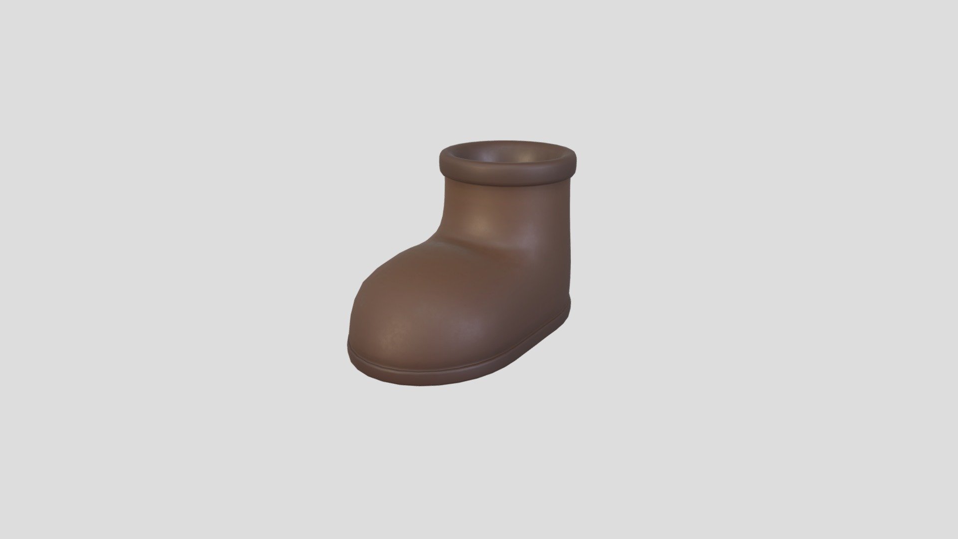 Cartoon Boot 3d model.      
    


File Format      
 
- 3ds max 2023  
 
- FBX  
 
- STL  
 
- OBJ  
    


Clean topology    

No Rig                          

Non-overlapping unwrapped UVs        
 


PNG texture               

2048x2048                


- Base Color                        

- Roughness                         



540 polygons                          

542 vertexs                          
 - Prop244 Cartoon Boot - Buy Royalty Free 3D model by BaluCG 3d model