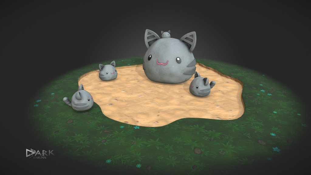 After seeing this little cute Kitty i i decided to give it a new Home on Sketchfab

Music: 
Slime Rancher OST
+ Kitty Sounds - Slime Rancher Kitty - 3D model by dark-minaz 3d model