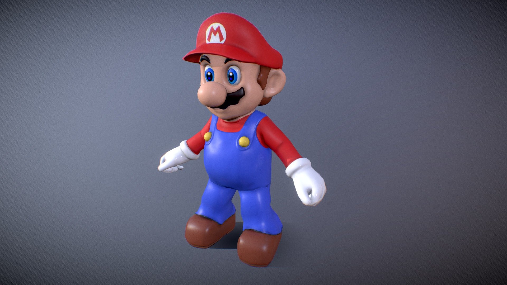 First time sculpting a character. I used 3D Coat for Sculpting, retopology and UV Mapping. For texturing I used Substance Painter. Animated with 3D Max 3d model