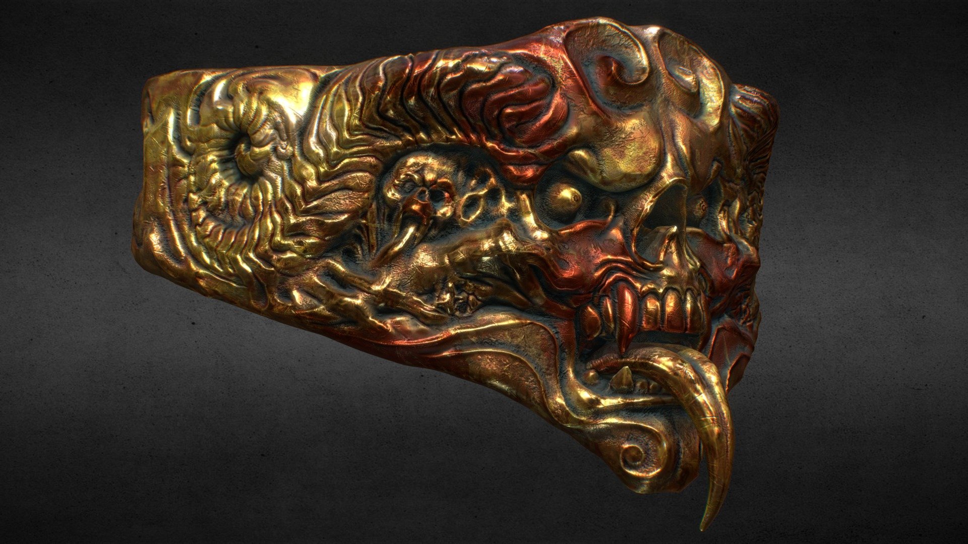 Aged Bronze Texture Test
https://www.williamfurneaux.com/ - Chaos Belly Plate - Download Free 3D model by Will Furneaux (@wfurneaux) 3d model