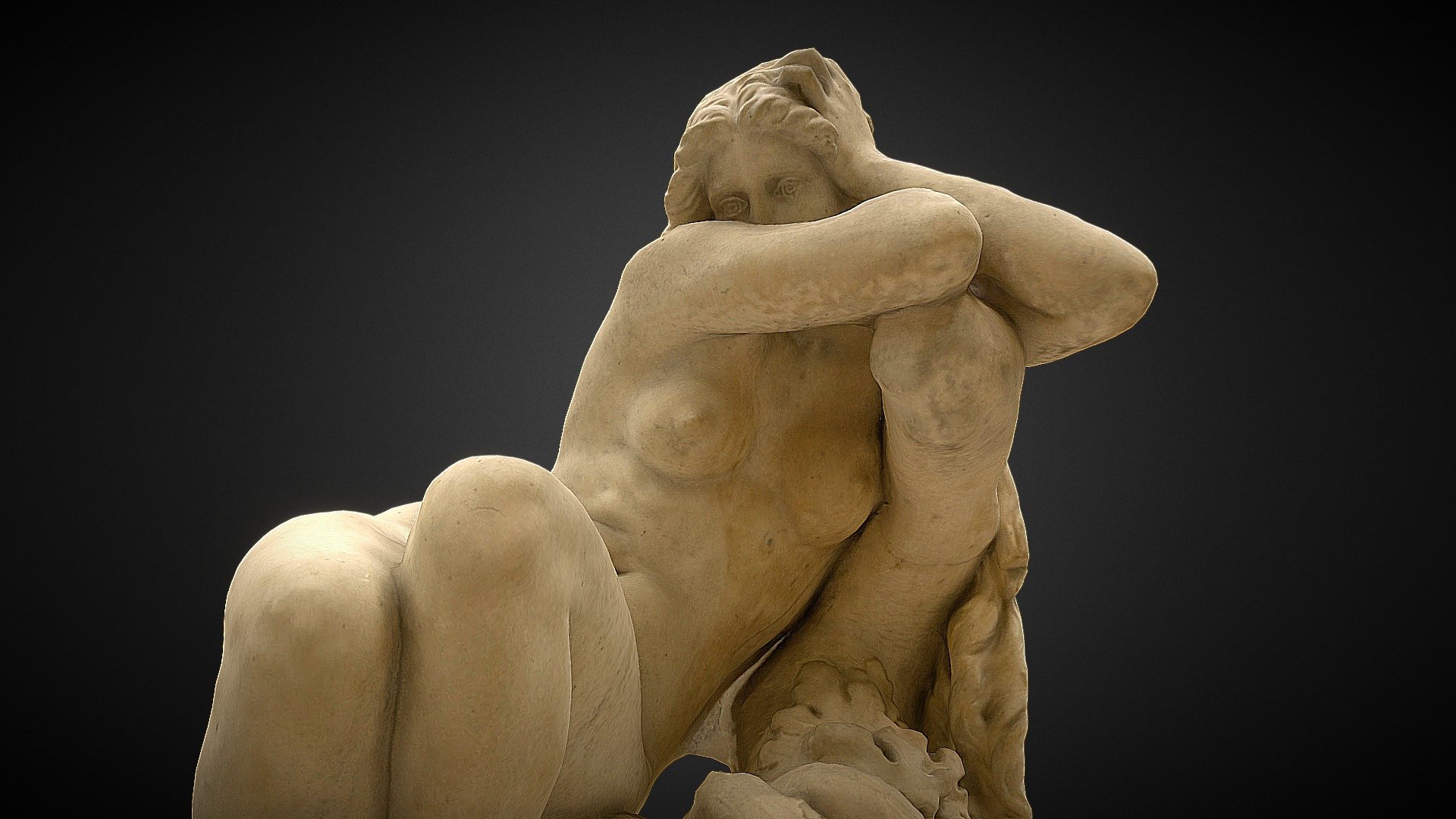 “Eve After the Fall” by Eugène Delaplanche, 1869

Musée d’Orsay, Paris, France.

Made with Reality Capture, and detailing with Zbrush, Maya and Photoshop.

Send an email if you wanna use this model for anything non-profit to EternalEchoesVR@gmail.com - Eve After The Fall - 3D model by EternalEchoesVR 3d model