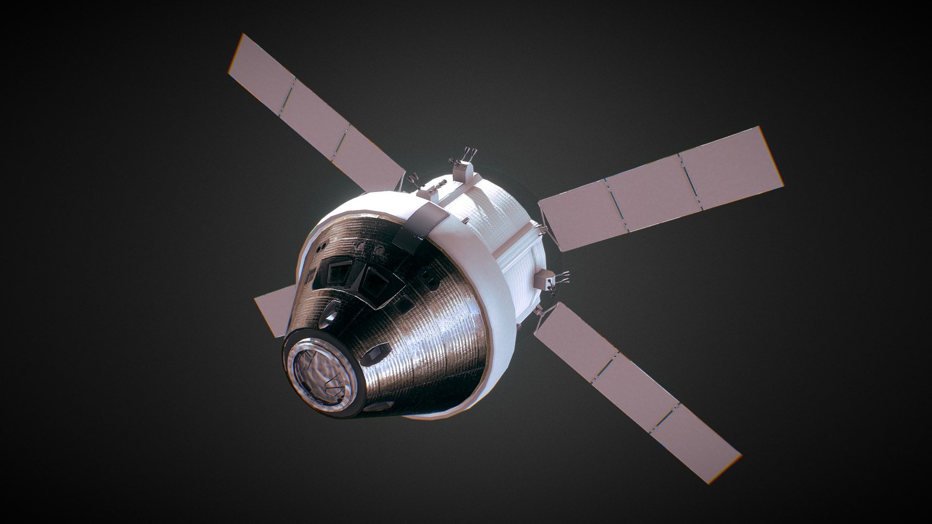 Orion Spacecraft - 3D model by TAIGA-ZOE 3d model