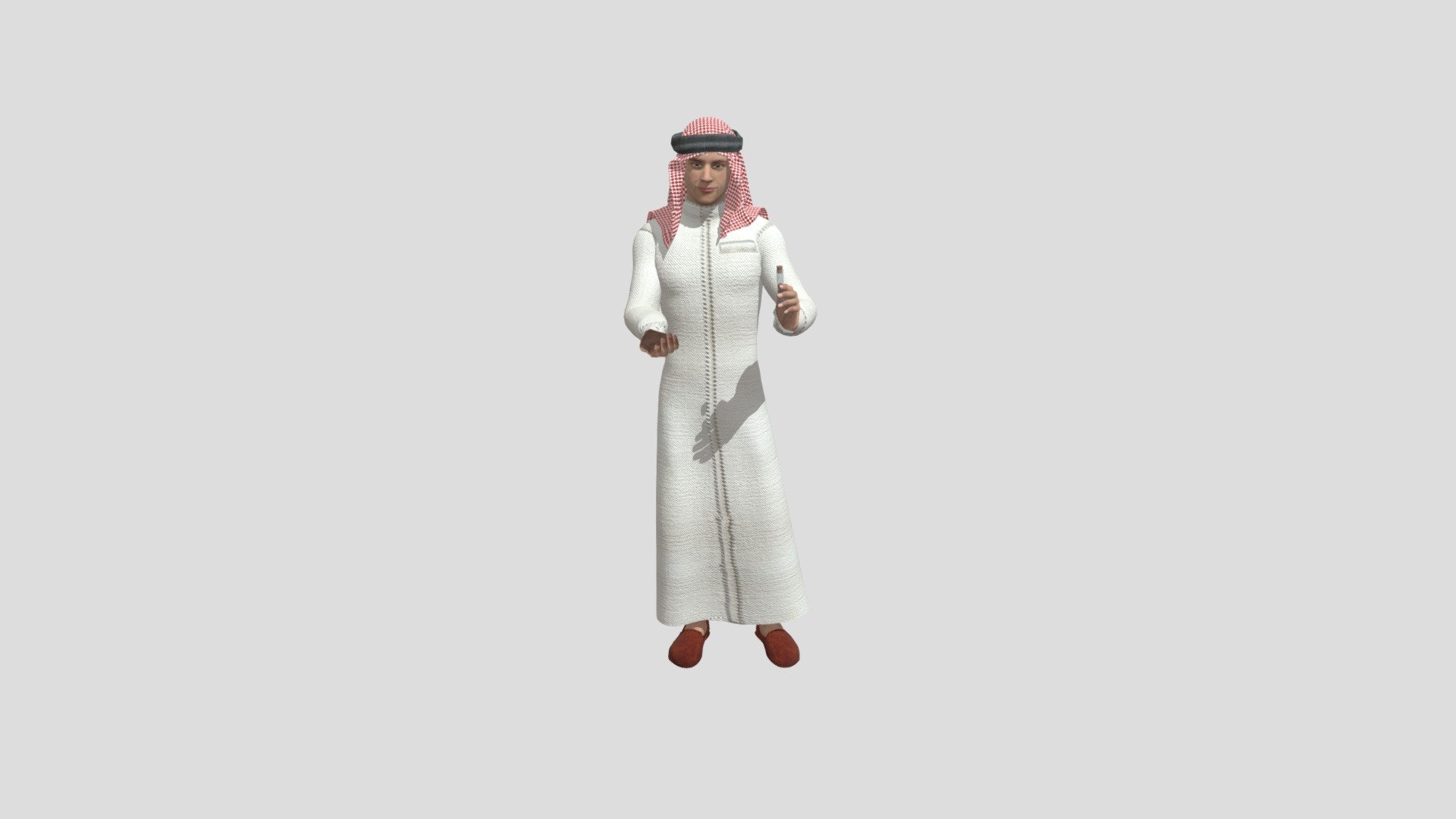 Final Arab 010 - 3D model by 4.2techoff 3d model
