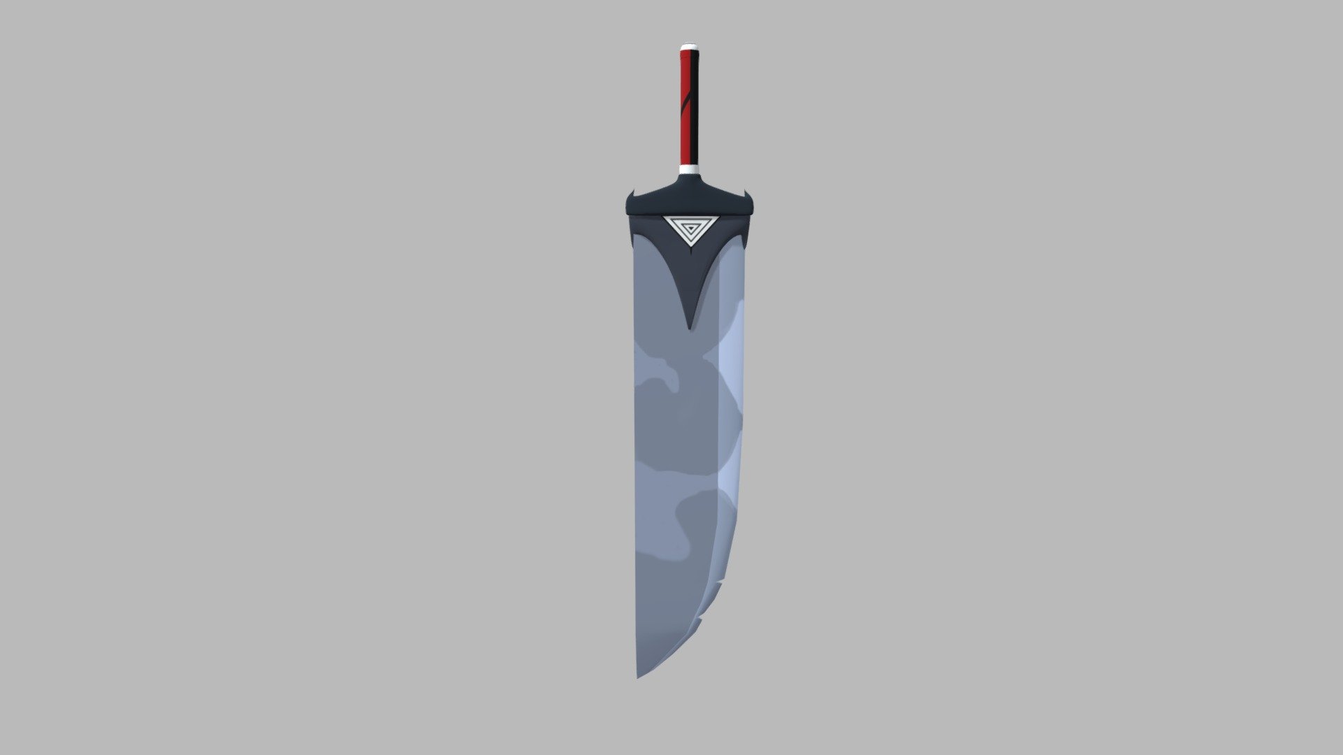 The sword William had when he went to Lyoko for the first time - Code Lyoko William Sword - 3D model by Naxinix 3d model