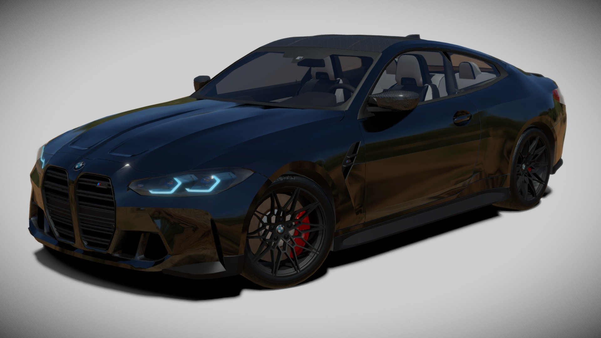 A BMW M4 model created in 2021. Around 60k polygons. Not finished, the interior needs a lot of work still, yet I'm happy with it.
Free download for educational purpuses only.

Please consider supporting my work: ko-fi.com/ricy2526 - 2021 BMW M4 Competition - Download Free 3D model by Ricy (@ngon_3d) 3d model