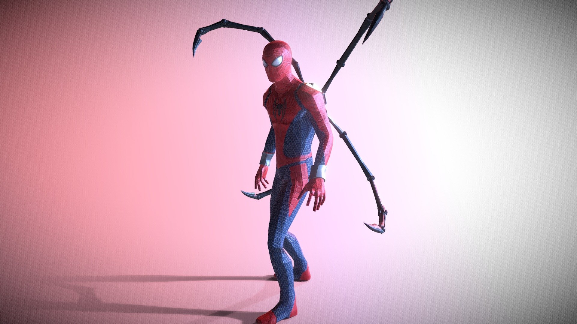 MY interpretation of spiderman taking as a reference the spiderman from tom hollan and spiderman the video game

los poly : 8k triss

The programs used


Maya

zbrush

substance painter

photoshop - Spiderman Lowpoly - Buy Royalty Free 3D model by Neugelgarth (@Neug) 3d model