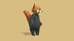 Red Panda cute, redpanda, cute_character, character, cartoon, animal