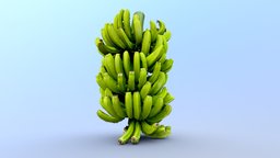 Bananas for scale fruit, scale, banana, farm, bunch, harvest, noai