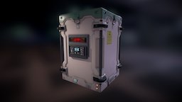 Space Ox Industries Shipping Container crate, storage, autodesk, videogame, prop, shipping, gauge, loot, science, box, allegorithmic, shippingcontainer, science-fiction, videogameart, scificrate, lootcrate, lootbox, 3dgameasset, 3dgameart, scifiprops, 3dgameobject, modular-scifi-assets, scifi-container, scienceidday, substancepainter, substance, knife, asset, game, 3d, 3dsmax, 3dsmaxpublisher, scifi, sci-fi, container, modular