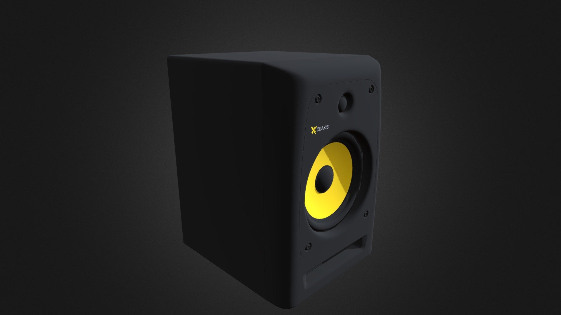 Studio Monitor - Studio Monitor - Buy Royalty Free 3D model by cgaxis 3d model